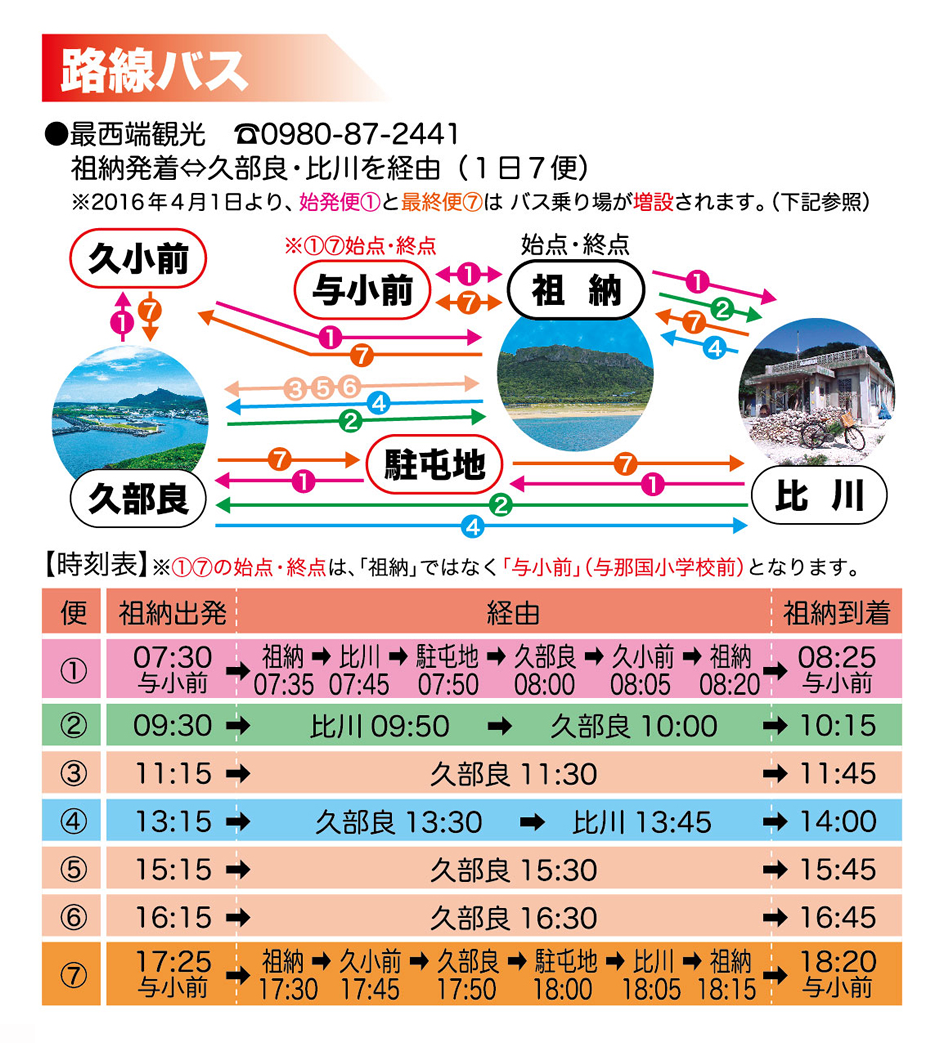 与那国生活路線バス